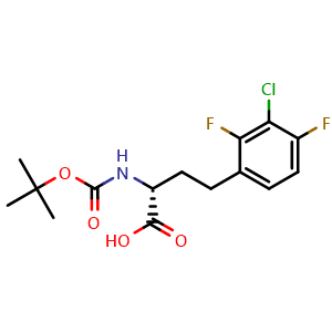 N-Boc-2,4-difluoro-3-chloro-D-homophenylalanine