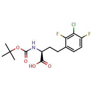 N-Boc-2,4-difluoro-3-chloro-L-homophenylalanine