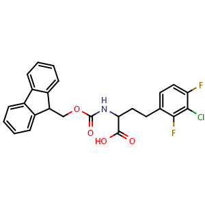N-Fmoc-2,4-difluoro-3-chloro-DL-homophenylalanine