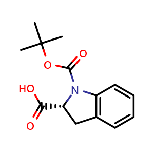 N-Boc-(R)-indoline-2-carboxylic acid