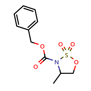 3-Cbz-4-methyl-1,2,3-oxathiazolidine 2,2-dioxide