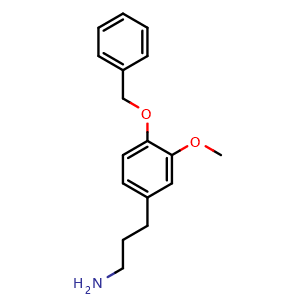 3-Methoxy-4-(benzyloxy)benzenepropanamine