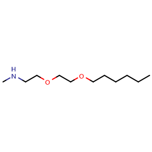 2-[2-(Hexyloxy)ethoxy]-N-methylethanamine