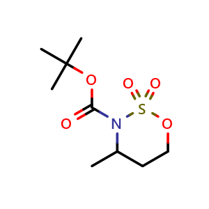 N-Boc-4-methyl-1,2,3-oxathiazinane 2,2-dioxide