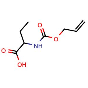 N-Allyloxycarbonyl-2-aminobutanoic acid