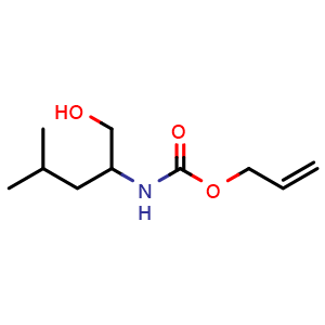 N-Allyloxycarbonyl-DL-leucinol