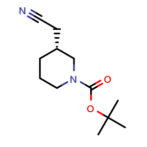 (R)-2-(1-Boc-piperidin-3-yl)acetonitrile