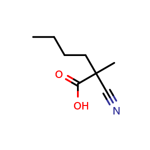 2-Cyano-2-methylhexanoic acid