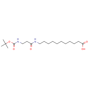 11-(3-Boc-aminopropanamido)undecanoic acid
