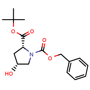 (4R)-N-Cbz-4-hydroxy-D-proline tert-butyl ester
