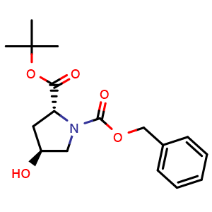 (4S)-N-Cbz-4-hydroxy-D-proline tert-butyl ester