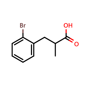 3-(2-Bromophenyl)-2-methylpropanoic acid