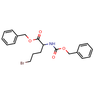 N-Cbz-5-bromo-DL-norvaline benzyl ester