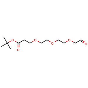 1,1-Dimethylethyl 3-[2-[2-(2-oxoethoxy)ethoxy]ethoxy]propanoate