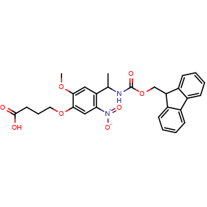 4-[4-[1-(Fmoc-amino)ethyl]-2-methoxy-5-nitrophenoxy]butanoic acid