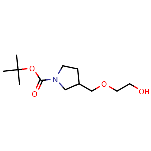 1-Boc-3-[(2-hydroxyethoxy)methyl]-pyrrolidine