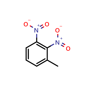 Chemical structure of 2,3-Dinitrotoluene , CAS 602-01-7, AChemBlock Y235817