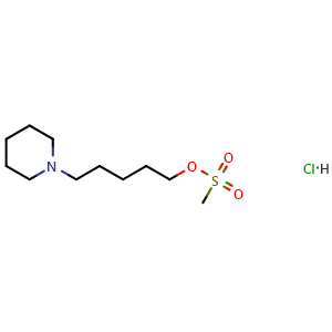 5-(1-Piperidyl)pentyl Methanesulfonate hydrochloride