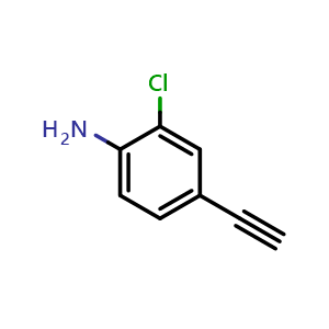 2-Chloro-4-ethynylaniline