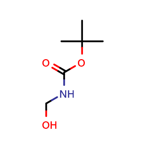 Chemical structure of tert-Butyl (hydroxymethyl)carbamate , CAS 365572-48-1, AChemBlock Y235956