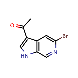 1-(5-Bromo-1H-pyrrolo[2,3-c]pyridin-3-yl)ethan-1-one