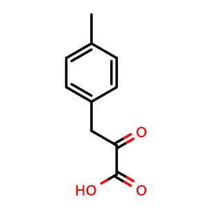 Chemical structure of 3-(4-Methylphenyl)-2-oxopropanoic acid , CAS 38335-22-7, AChemBlock Y235985