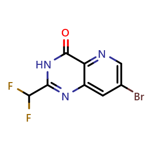 7-Bromo-2-(difluoromethyl)pyrido[3,2-d]pyrimidin-4(3H)-one