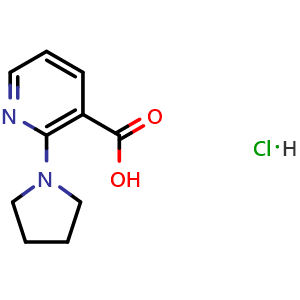2-(Pyrrolidin-1-yl)nicotinic acid hydrochloride