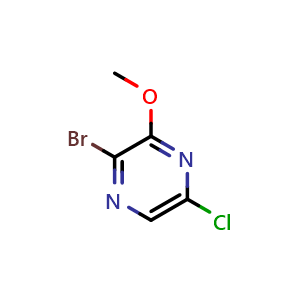 2-Bromo-5-chloro-3-methoxypyrazine