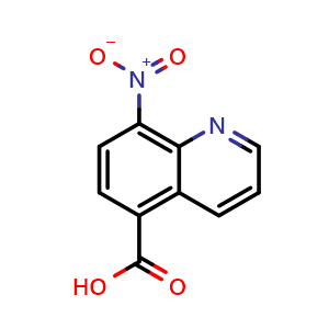 8-Nitro-5-quinolinecarboxylic acid