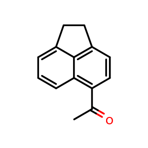 Chemical structure of 5-Acetylacenaphthene , CAS 10047-18-4, AChemBlock Y236166
