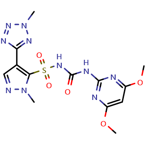 Chemical structure of Azimsulfuron , CAS 120162-55-2, AChemBlock Y236169