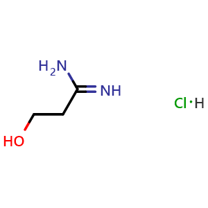 3-Hydroxypropanimidamide hydrochloride