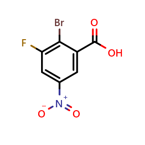 2-Bromo-3-fluoro-5-nitrobenzoic acid