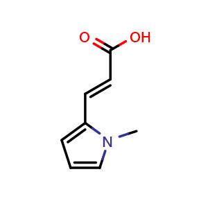 (E)-3-(1-Methyl-1h-pyrrol-2-yl)acrylic acid