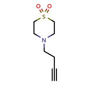 4-(But-3-yn-1-yl)-1??6-thiomorpholine-1,1-dione