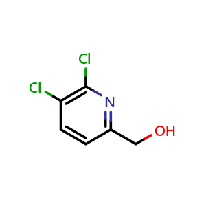 Chemical structure of (5,6-Dichloropyridin-2-yl)methanol , CAS 1227601-48-0, AChemBlock Y236416