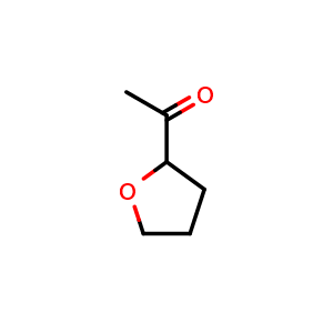 Chemical structure of 1-(Tetrahydrofuran-2-yl)ethan-1-one , CAS 25252-64-6, AChemBlock Y236426