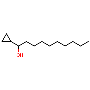 Chemical structure of 1-cyclopropyldecan-1-ol , CAS 1248098-13-6, AChemBlock Y236505
