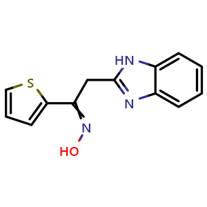 2-(1H-Benzimidazol-2-yl)-1-(2-thienyl)ethanone oxime