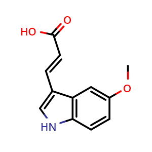 (2E)-3-(5-Methoxy-1H-indol-3-yl)-2-propenoic acid