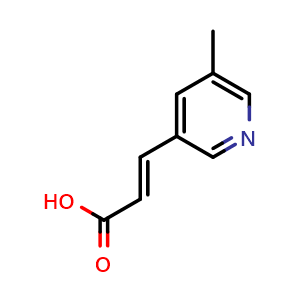 (2E)-3-(5-Methyl-3-pyridinyl)-2-propenoic acid