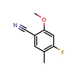 4-Fluoro-2-methoxy-5-methylbenzonitrile