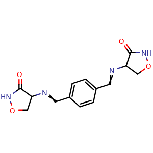 Chemical structure of Terizidone , CAS 25683-71-0, AChemBlock Y236659