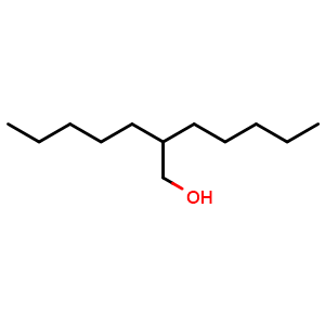 Chemical structure of 2-Pentylheptan-1-ol , CAS 6345-85-3, AChemBlock Y236670