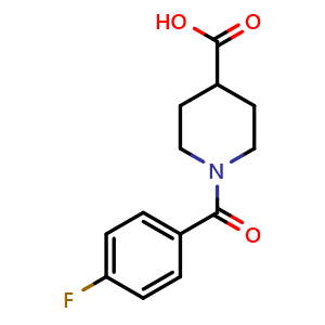 1-(4-Fluorobenzoyl)piperidine-4-carboxylic acid