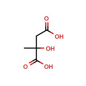 2-Hydroxy-2-methylbutane-1,4-dioic acid
