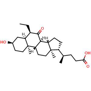 (R)-4-((3R,5S,6R,8S,9S,10S,13R,14S,17R)-6-ethyl-3-hydroxy-10,13-dimethyl-7-oxohexadecahydro-1H-cyclopenta[a]phenanthren-17-yl)pentanoic acid