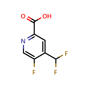 4-(Difluoromethyl)-5-fluoropicolinic acid