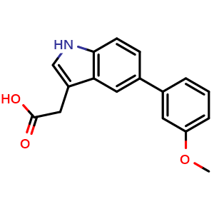 Chemical structure of cvxIAA , CAS 2127037-35-6, AChemBlock Y236913